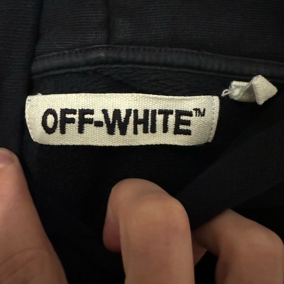 Off-White Virgil Abloh Cut Off Series Hoodie - Picture 6 of 11
